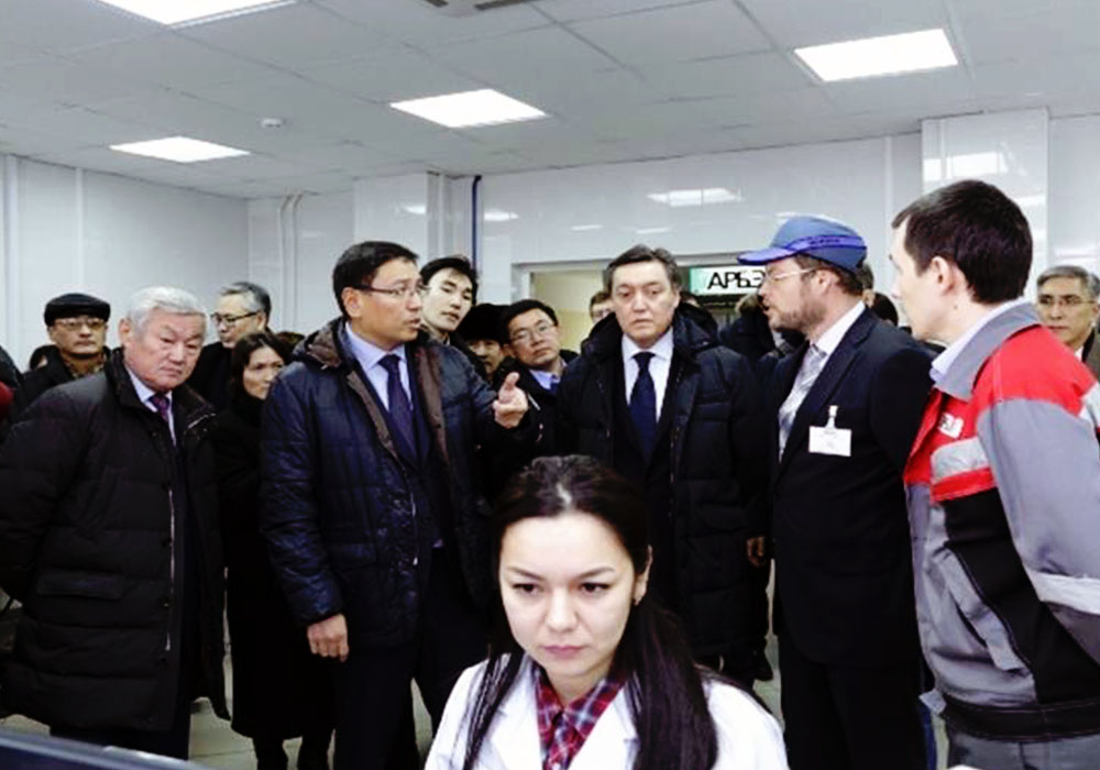 Askar Mamin visited enterprises of Aktobe region