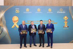 Во вторник, 7 декабря, в г. Нур-Султане состоялась торжественная церемония награждения лауреатов премии «Алтын сапа» и республиканского конкурса социальной ответственности бизнеса «Парыз».